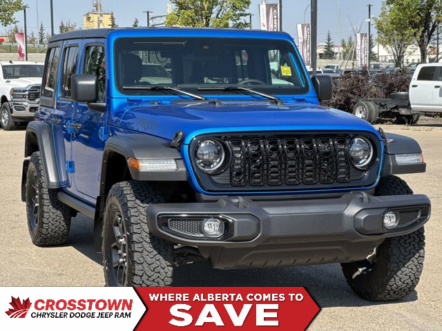 2024 Jeep Wrangler Willys | One Owner | Heated Seats | in Cars & Trucks in Edmonton