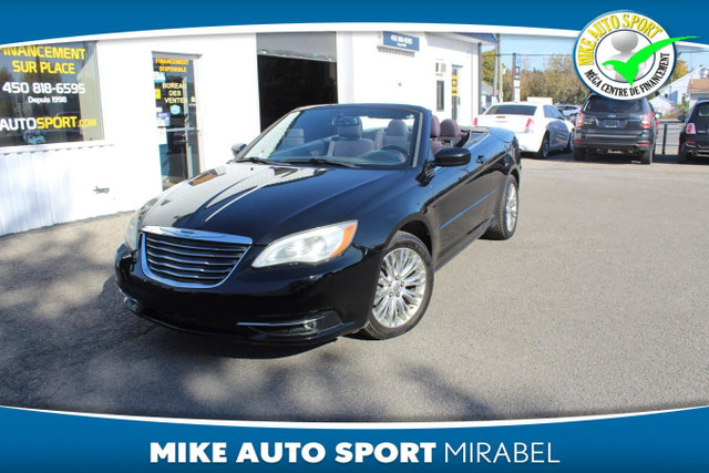 2012 Chrysler 200 2dr Convertible Touring!! **DÉJÀ SUR PNEUS D'H in Cars & Trucks in Laval / North Shore