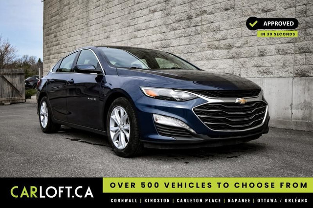 2022 Chevrolet Malibu LT • REMOTE START • POWER SEAT • CP/AA in Cars & Trucks in Kingston