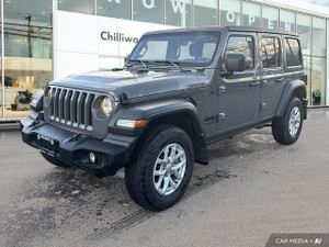 2023 Jeep Wrangler SPORT S | NO ACCIDENTS | BC ONLY | NAVIGATION | PREMIUM AUDIO | AWD