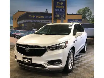  2021 Buick Enclave Essence, AWD, 7 Pass, Sunroof Accident Free!