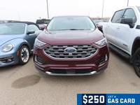Confident, efficient, and upscale, this 2019 Ford Edge Titanium AWD delivers a smooth and powerful d... (image 1)