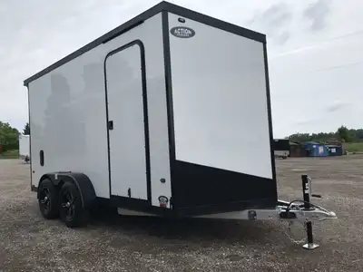 LEGACY SERIES ALL ALUMINUM FRAME 7' X 14' TANDEM AXLE CARGO W/ RAMP DOOR AND POLYCORE PANEL UPGRADE!...