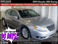  2013 Chrysler 200 Touring - Htd Seats, Touring Suspension, 2.4L