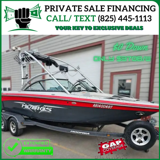  2008 Moomba MOBIUS 22 LSV FINANCING AVAILABLE in Powerboats & Motorboats in Kelowna