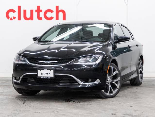 2016 Chrysler 200 C w/ Panoramic Moonroof, Nav, Heated Steering  in Cars & Trucks in Ottawa