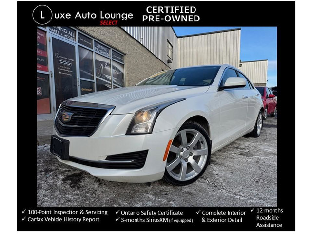 2016 Cadillac ATS TURBO AWD, SUNROOF, BOSE AUDIO, BACK-UP CAMERA in Cars & Trucks in Ottawa