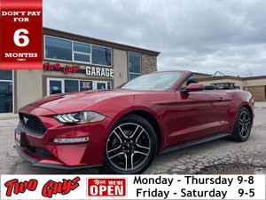 2018 Ford Mustang Eco Premium SOFTTOP | Leather | New Tires |