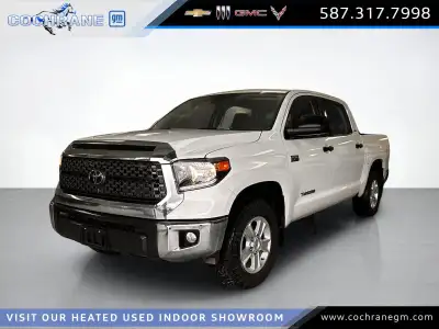 Fierce and functional, our used 2021 Toyota Tundra SR5 CrewMax 4X4 is ready to report for duty in Su...