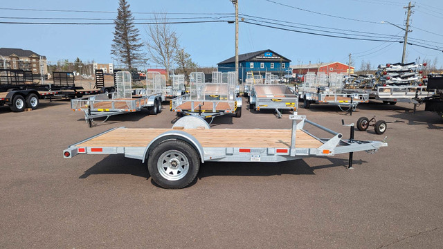2023 6X12 Canada Trailers Galvanized Utility Trailer in Cargo & Utility Trailers in Moncton