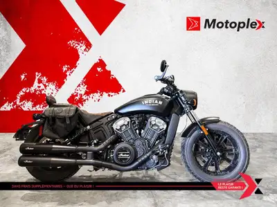 SCOUT BOBBER 1200 ABS INDIAN SCOUT BOBBER 1200 2021 BAS KILLOMETRAGE SYSTEME D'ECHAPPEMENT VALISE SI...