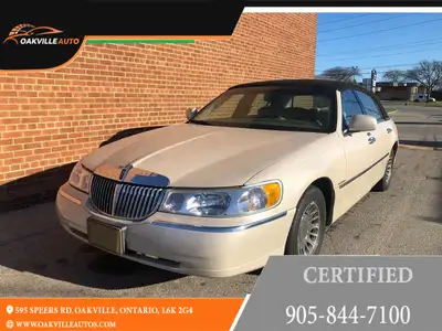 2001 Lincoln Town Car Cartier/ LOW KM 139 K KM/NO ACCIDENTS FULL
