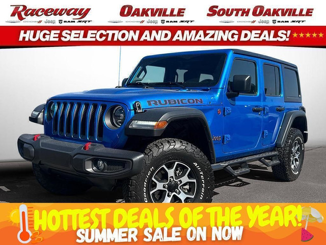 2023 Jeep Wrangler RUBICON | HYDRO BLUEE | HEATED SEATS ++ in Cars & Trucks in Mississauga / Peel Region