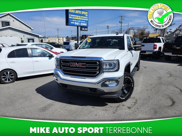 GMC Sierra 1500 4 RM, Cabine multiplaces 143,5 po, SLE 2017!! in Cars & Trucks in Laval / North Shore - Image 4