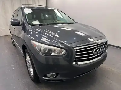 The 2013 INFINITI JX35 AWD is a premium three-row SUV that combines elegant styling, advanced techno...