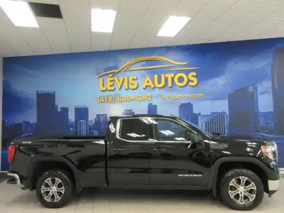 GMC SIERRA 1500 2021 SLE EDITION 4X4 2.7 LITRES TURBO / BOITE 6 PIEDS 1/2 / 6 PASSAGERS / SIEGES CHA...