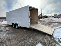 2023 EZ Hauler 7 x 20' ramp door, extra height cargo trailer