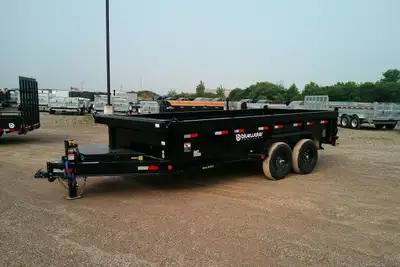 Load Trail Tandem Axle Low-Pro Dump Trailer w/8in. I-Beam Frame 14,000 Lb is $17,865.00 ! Ord: 95491...