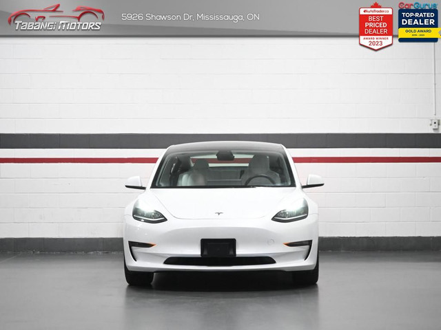 2022 Tesla Model 3 Standard Range Plus No Accident White Leather in Cars & Trucks in Mississauga / Peel Region - Image 4