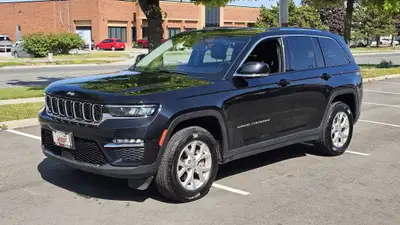 Check out this sleek 2023 Jeep Grand Cherokee Limited! With Apple Carplay, a backup camera, and styl...