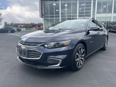 Step into comfort and efficiency with this stylish 2017 Chevrolet Malibu LT, a midsize sedan that bl...