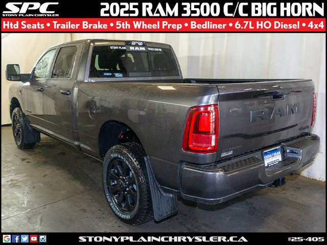 2025 RAM 3500 Big Horn 4x4 Crew Cab 6'4 in Cars & Trucks in St. Albert - Image 4