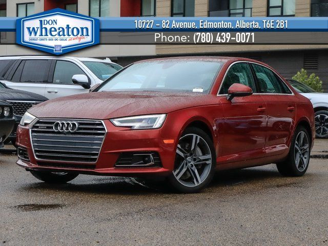 2017 Audi A4 Quattro 2.0T Technik Technik Adaptive Cruise in Cars & Trucks in Edmonton