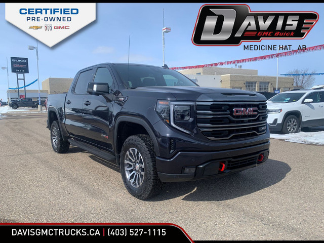 2022 GMC Sierra 1500 AT4 PAINT PROTECTION FILM | POWER SUNROO... in Cars & Trucks in Medicine Hat