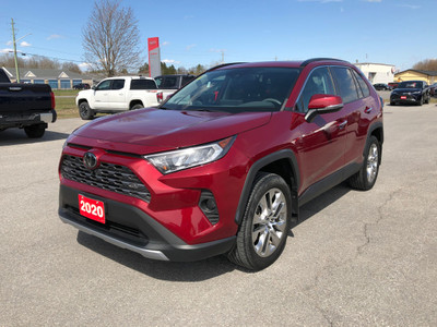 2020 Toyota RAV4 LIMITED ONE OWNER, LOW KMS