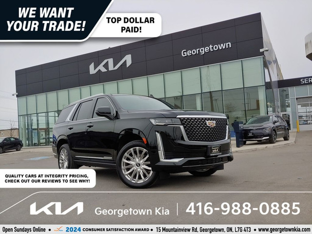  2022 Cadillac Escalade Premium Luxury 6.2L 4WD | 7 SEAT | 39K K in Cars & Trucks in Oakville / Halton Region