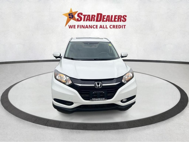 2016 Honda HR-V 4WD 4dr CVT EX-L w-Navi ROOF LEATHER WE FINANCE in Cars & Trucks in London - Image 2