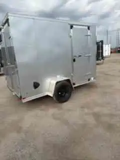 FOREST RIVER ULAFT 6X10 SINGLE AXLE BARN DOOR in Cargo & Utility Trailers in Oshawa / Durham Region - Image 4