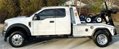 2021 FORD F550 XL SD 4X4 WRECKER TOW TRUCK 74,952 Miles, 7.3L DEVCT NA Gasoline Engine, 10 Speed Aut...