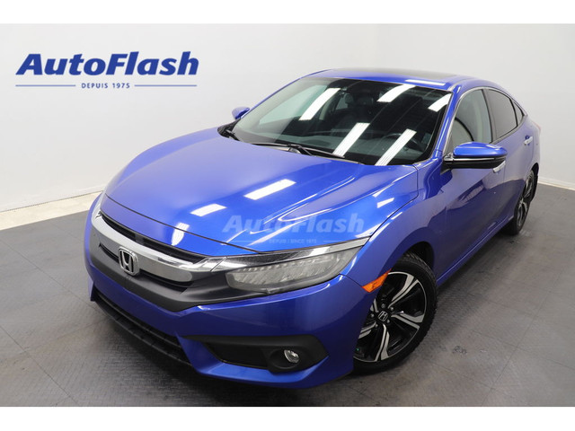 2017 Honda Civic Sedan TOURING, NAVI, TOIT-OUVRANT, CUIR, BLUETO in Cars & Trucks in Longueuil / South Shore