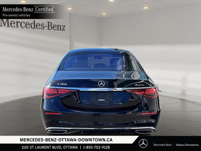 2021 Mercedes-Benz S500 4MATIC Sedan- Premium rear seating packa in Cars & Trucks in Ottawa - Image 3