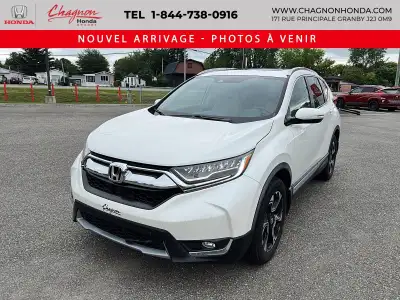 ***HONDA CR-V TOURING 2018, TRACTION INTÉGRALE (AWD), TRANSMISSION CVT, INTÉRIEUR EN CUIR BEIGE, 103...