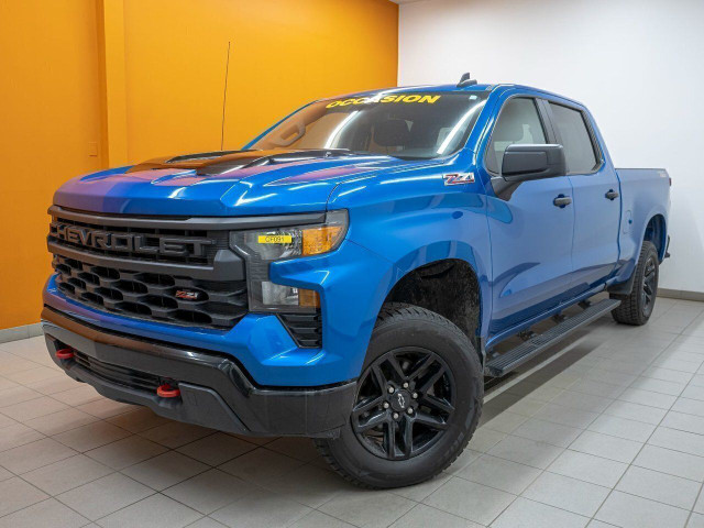 Chevrolet Silverado 1500 CUSTOM TRAIL BOSS CREW 4X4 V8 *GR REMOR in Cars & Trucks in Laurentides