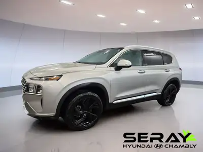 HYUNDAI SANTA FE PLUG IN 2022 LUXURY AWD CUIR TOIT PANORAMIQUE VOLANT CHAUFFANT SIEGES CHAUFFANTS ET...