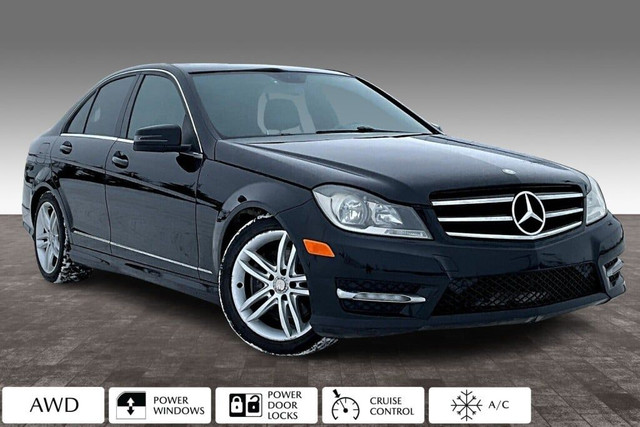 2014 Mercedes-benz C-class Awd C 300 in Cars & Trucks in Edmonton - Image 2