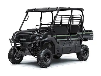 2024 Kawasaki MULE PRO FXT 1000 LE Meet the 2024 Kawasaki Mule Pro FXT 1000 LE—the most versatile si...