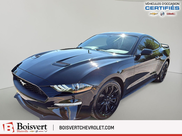 Ford Mustang ECOBOOST/MANUEL/JANTES/AILERON/BAS KM/CAMERA in Cars & Trucks in Laval / North Shore