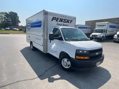 2019 CHEVROLET G33903;Light Duty Trucks - VAN TRUCKS - CUTAWAY-CUBE VAN DELIVERY TRUCK Penske Locati...