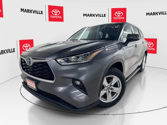 2023 Toyota Highlander Hybrid LE CARPLAY & ANDROID AUTO | PUS... in Cars & Trucks in Markham / York Region