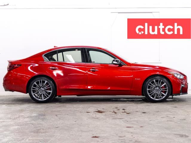 2018 Infiniti Q50 Red Sport AWD w/ Adaptive Cruise Control, Fron in Cars & Trucks in City of Toronto - Image 4