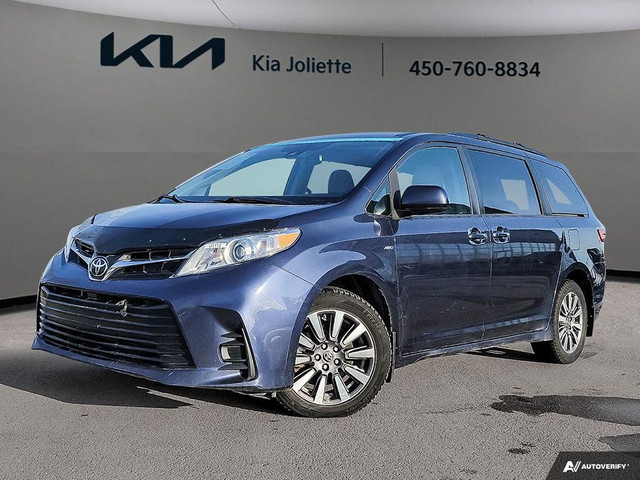 2020 Toyota Sienna LE AWD CLIM 3 ZONES SIEGES CHAUFFANTS CARPLAY in Cars & Trucks in Lanaudière