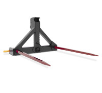 HLA 3pt Hitch Double Bale Spear