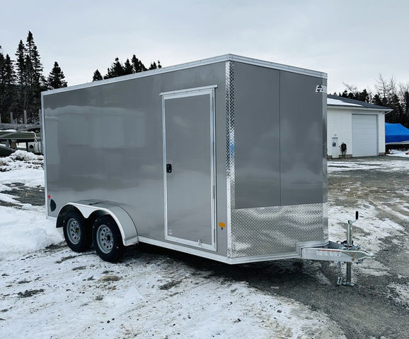 2023 E-Z Hauler 7x14' Enclosed Trailer, Tandem Axle, All Aluminu in Cargo & Utility Trailers in City of Halifax