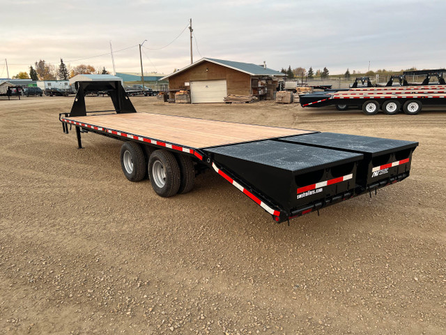 2025 SWS 30' Gooseneck Trailer (2) 10K Axles in Heavy Equipment in Edmonton - Image 3