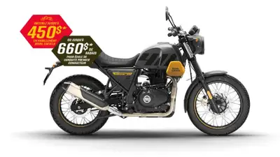 Scram 411 Royal Enfield est une marque fabricant des motos depuis 120 ans. Ces motos légendaires son...