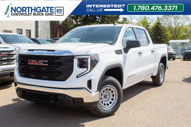 2025 GMC Sierra 1500 PRO Crew Cab 4WD in Cars & Trucks in Edmonton